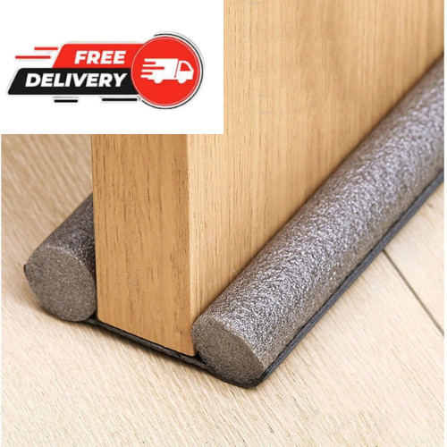 Double sided door draft - double,