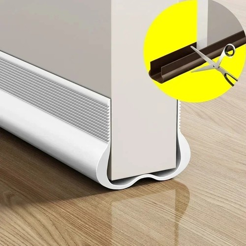 Adjustable twin door draft - adjustable,