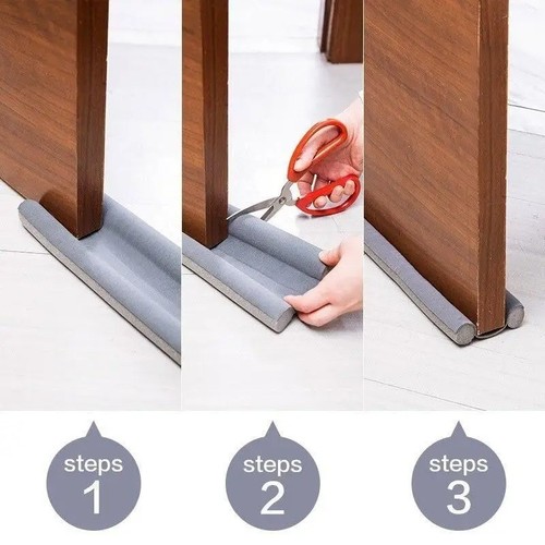 Flexible under door draft - door,
