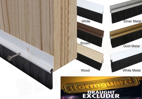 Door draught excluder - draught, brush