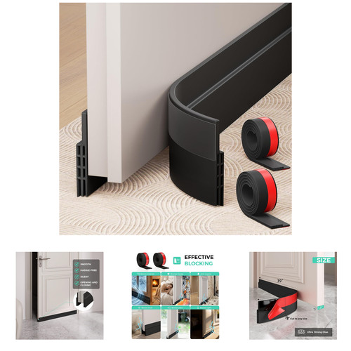 Under door draft stopper - under,