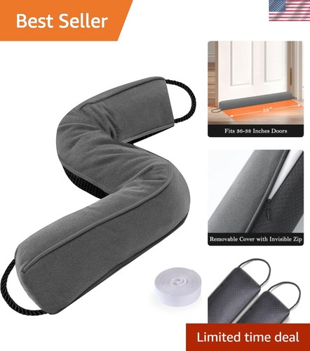 Door draft stopper - draft, removable
