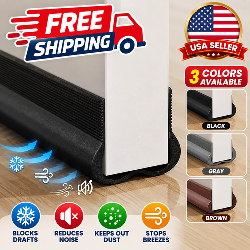 Door draft stopper under - stopper,