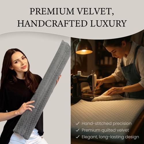 Draft excluder for doors - excluder,